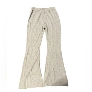 Forever 21 grey flare sweatpants